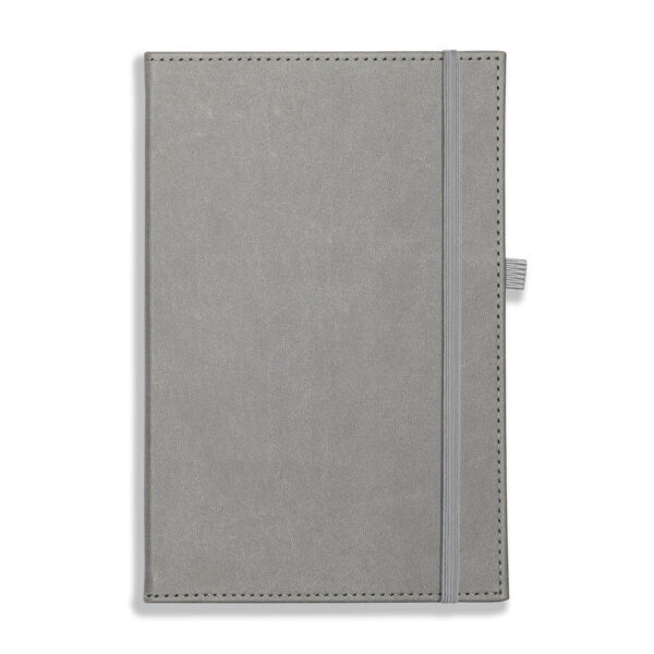 Dorchester NewHide A5 Notebook, Feint Ruled, Grey