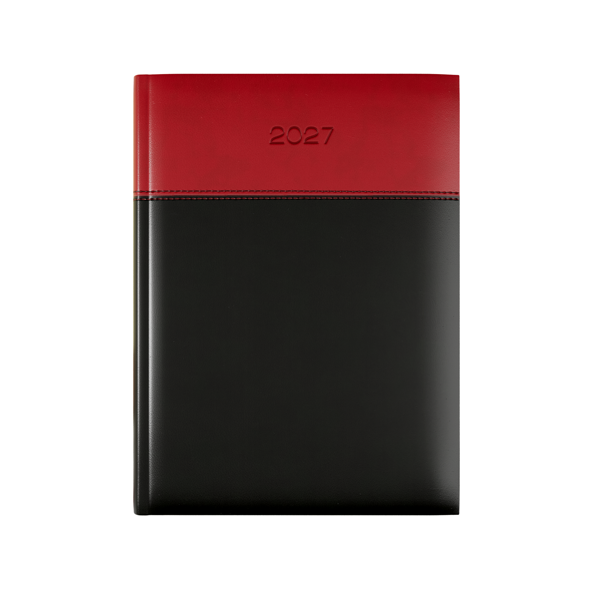 dorchester-horizon-a5-desk-diary-day-per-page-black-red