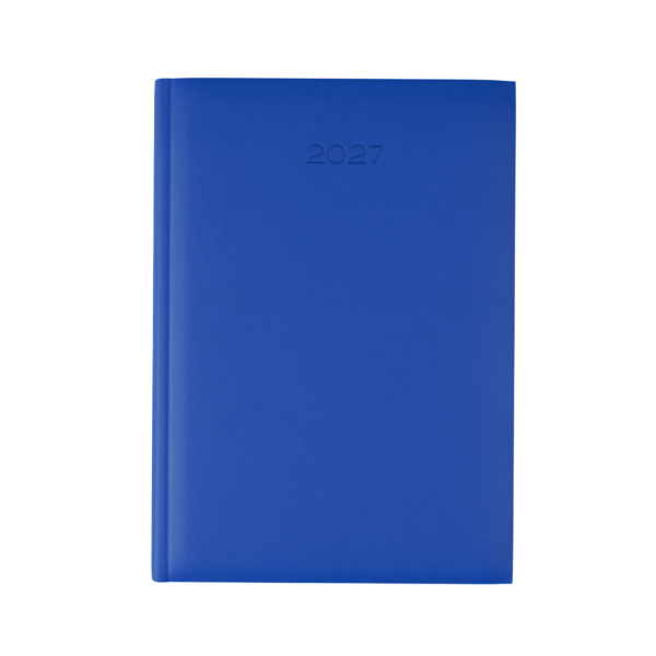 Lewes SmoothGrain A4 Desk Diary, Day Per Page, Light Blue