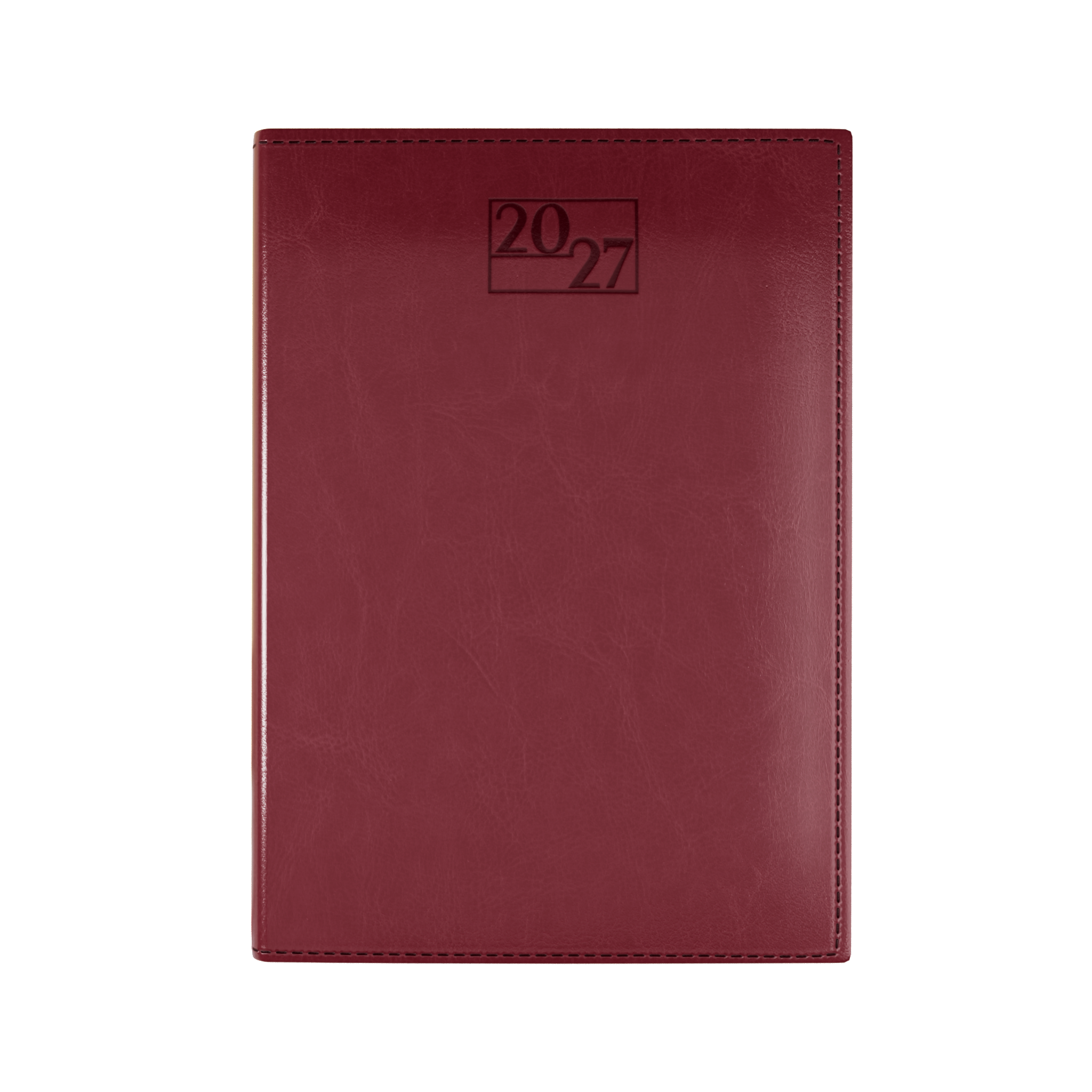 harrogate-saharahide-faux-leather-a5-diary-day-per-page-burgundy
