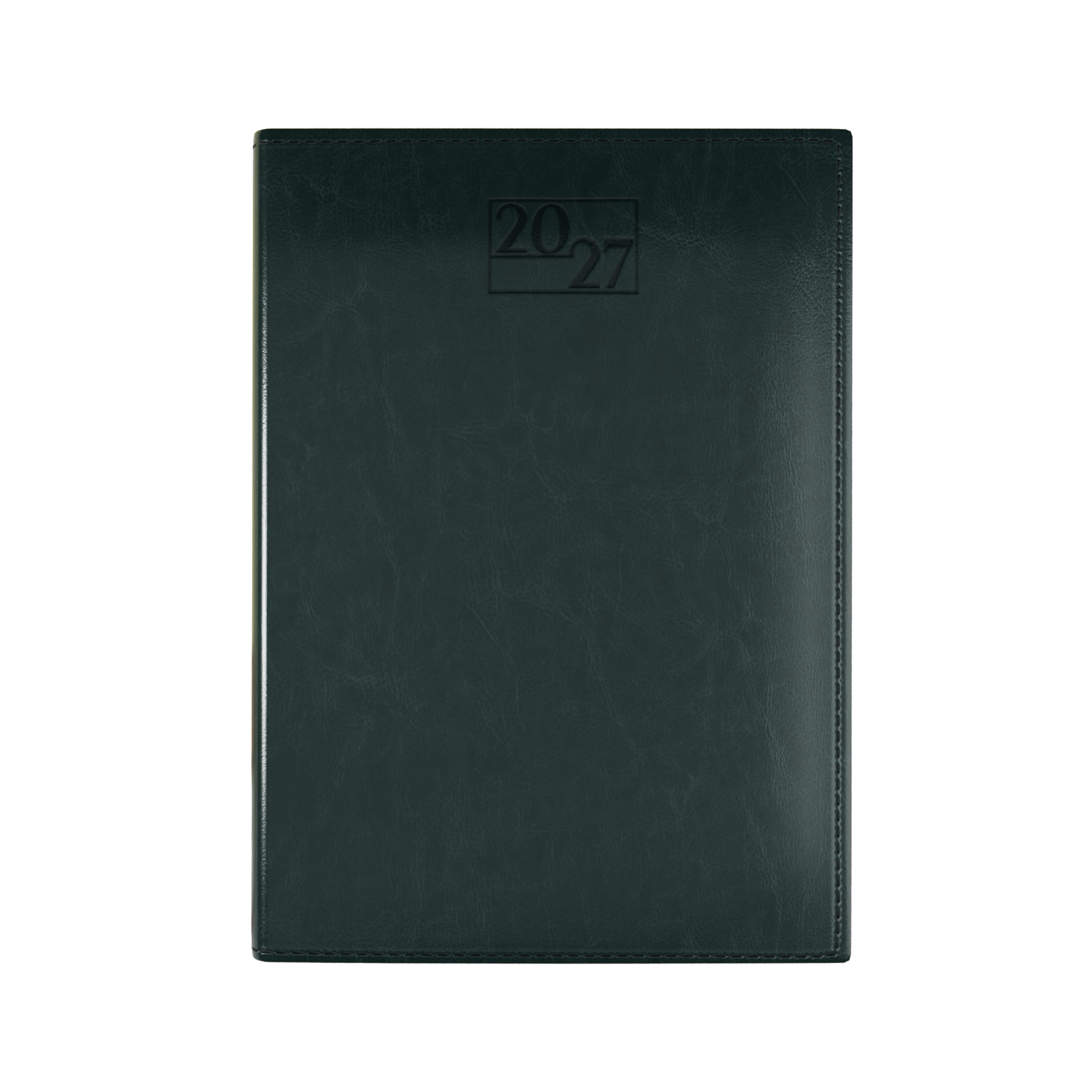 harrogate-saharahide-faux-leather-a5-diary-day-per-page-green