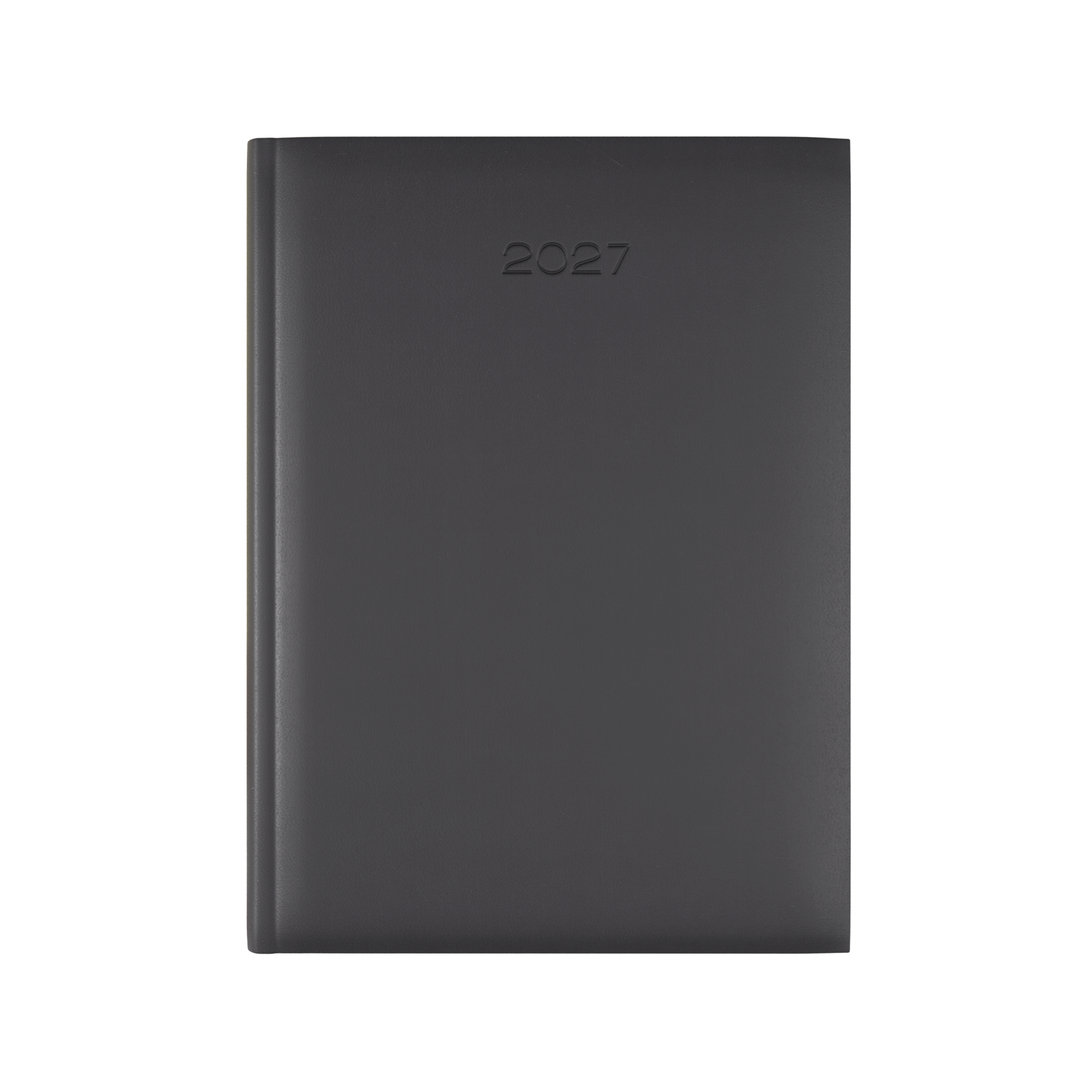 lewes-smoothgrain-a5-desk-diary-day-per-page-grey