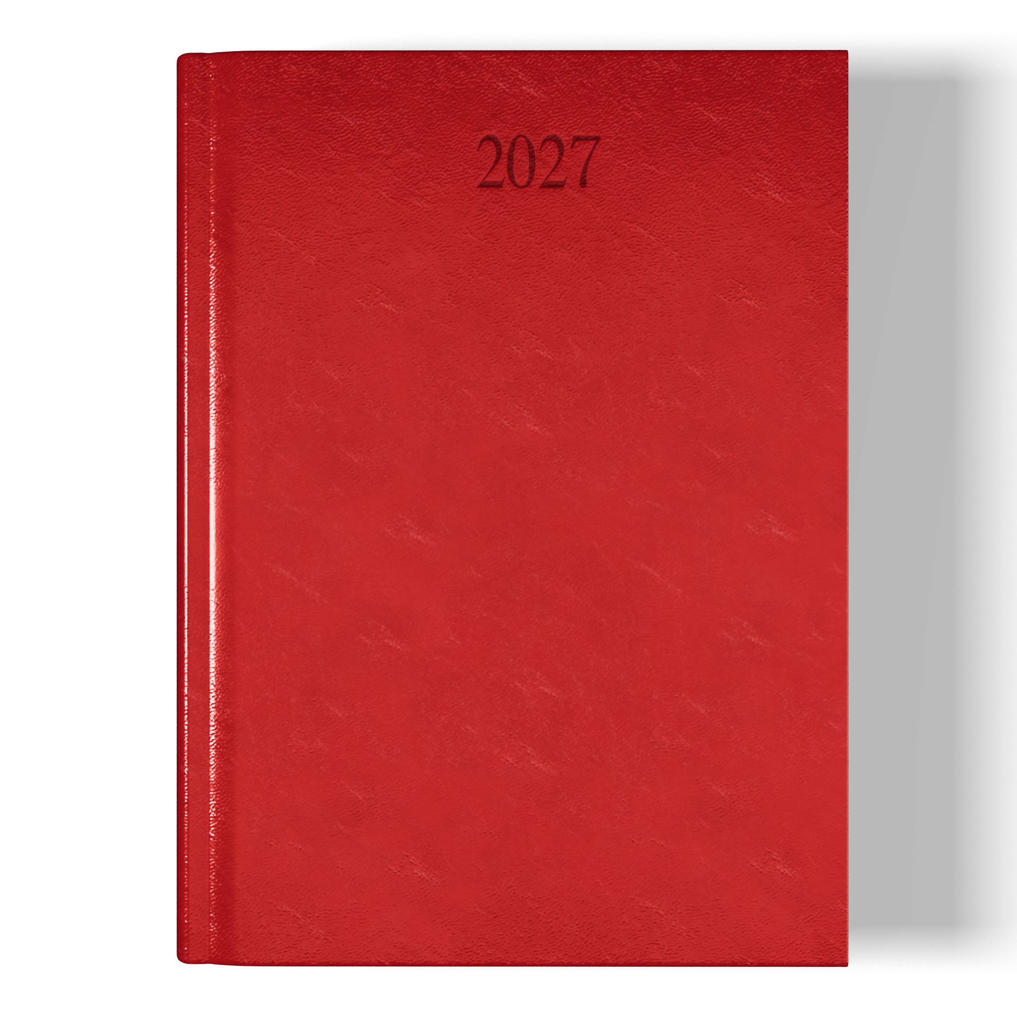 richmond-finegrain-a5-desk-diary-day-per-page-red