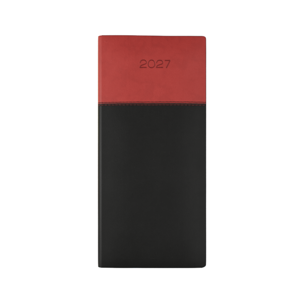 Dorchester Horizon Pocket, Week to View, Black-Red