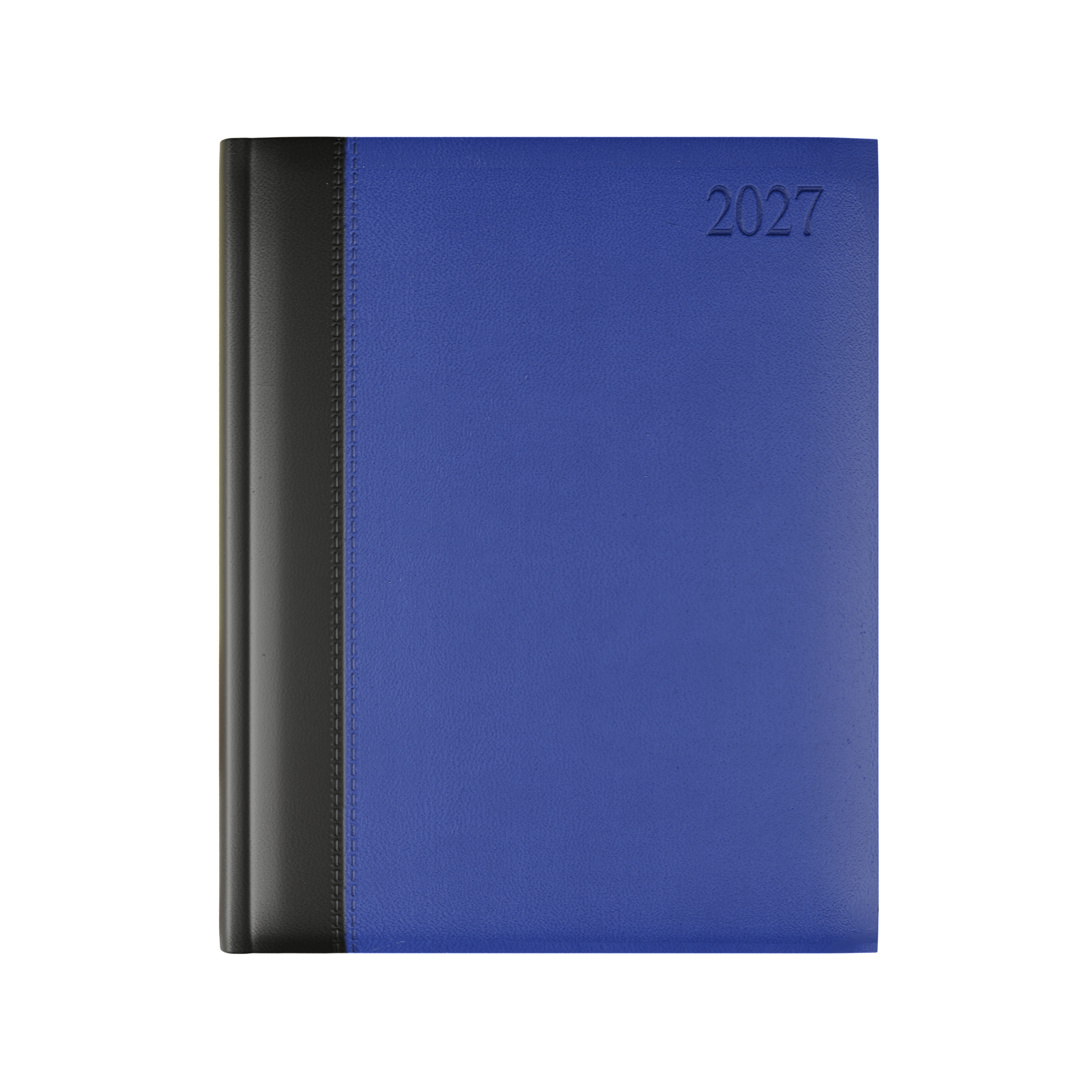 dorchester-bicolour-quarto-desk-diary-week-to-view-black-royal-blue