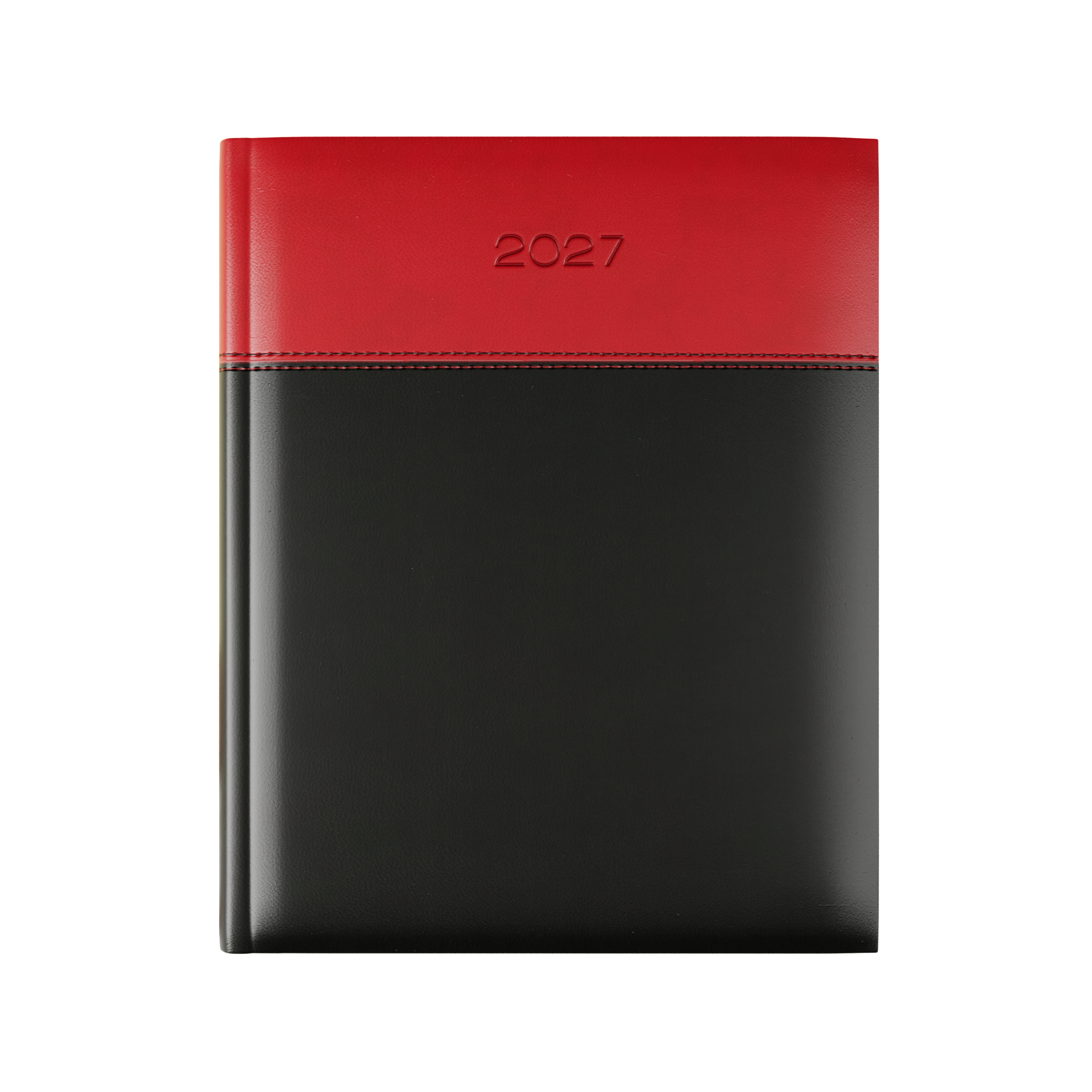 dorchester-horizon-quarto-desk-diary-week-to-view-black-red