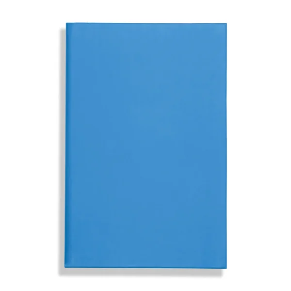 Apple Peel Eco, vegan / peel A5 Notebook, Feint Ruled, Light Blue