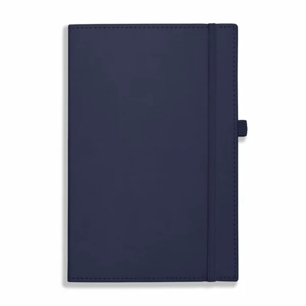 Dorchester NewHide A5 Notebook, Feint Ruled, Blue