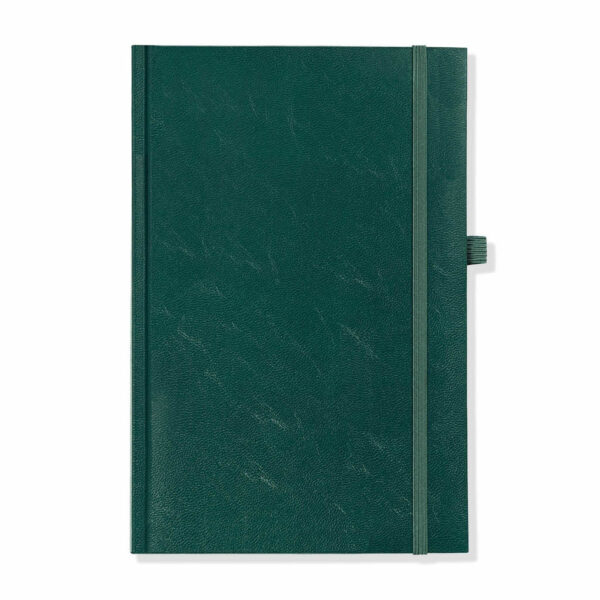Richmond FineGrain A5 Notebook, Feint Ruled, Green