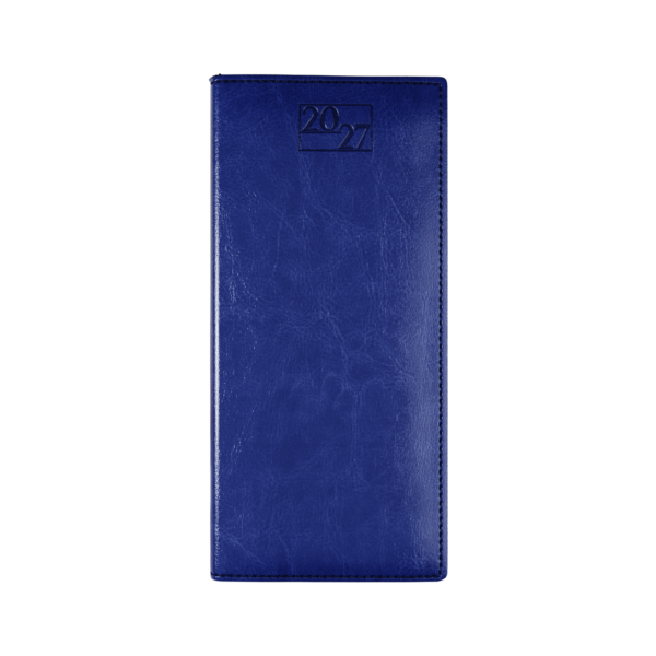 Harrogate SaharaHide Faux Leather Pocket Diary, Week to View, Dark Blue