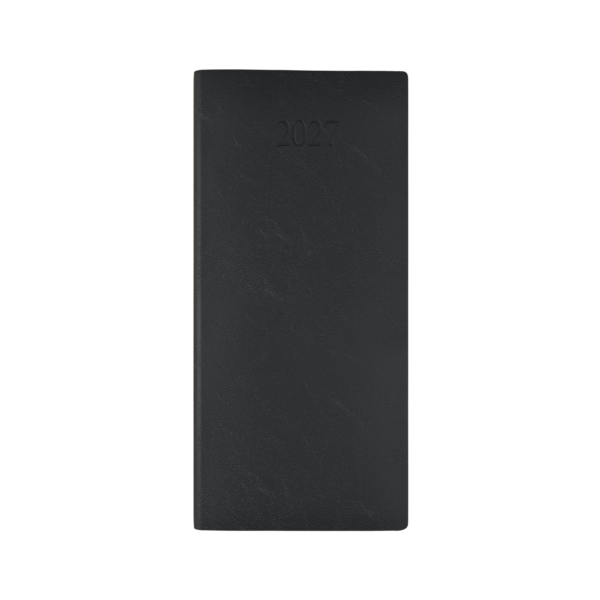 Richmond FineGrain Pocket Diary, Week to View, Black