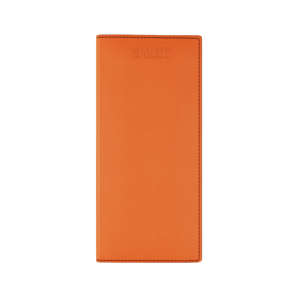 Dorchester NewHide Pocket, Week to View, Orange