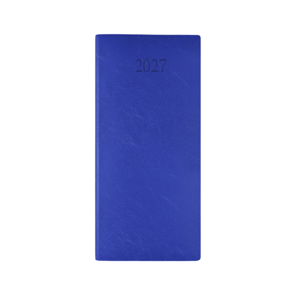 Richmond FineGrain Pocket Diary, Week to View, Blue