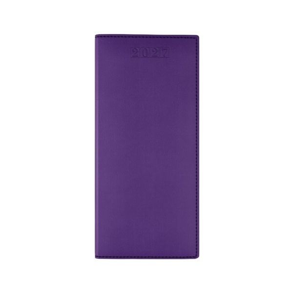 Dorchester NewHide Pocket, Week to View, Purple