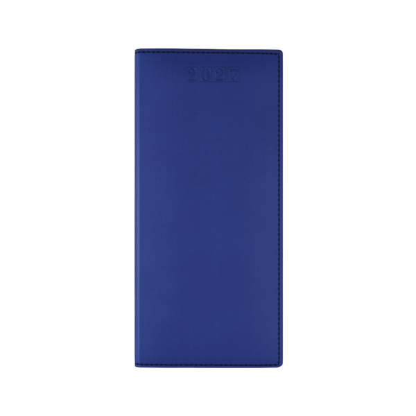 Dorchester NewHide Pocket, Week to View, Royal blue