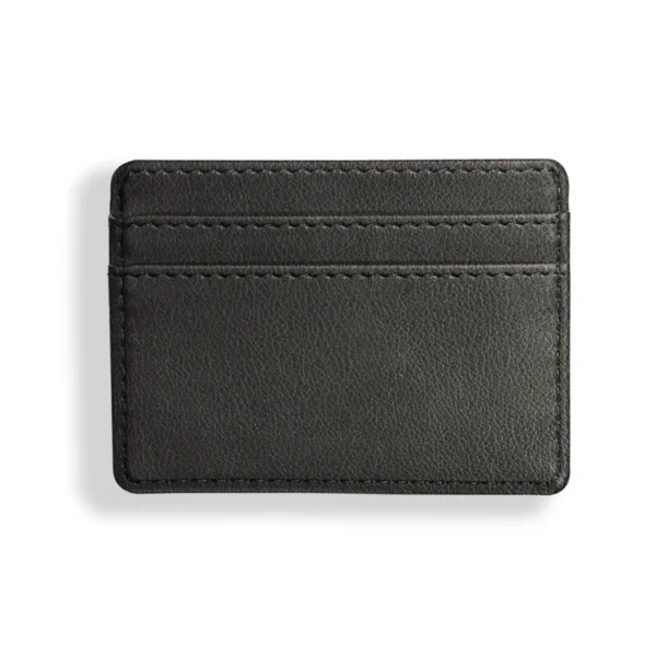 Chelsea Leather Slim Card Holder, Black