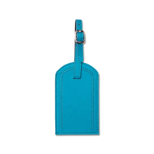 Dorchester Large Luggage Tag, Aqua