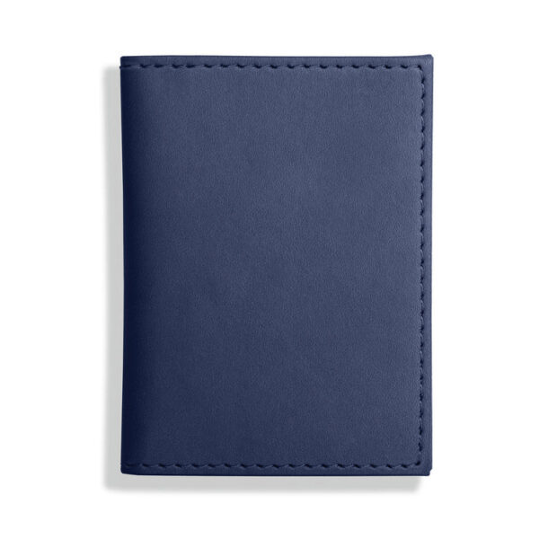 Windsor Hide Leather Multi Purpose Card Holder, Navy Blue